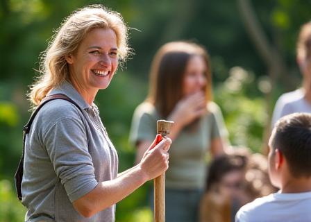 Sundae Rosienski leading a workshop
